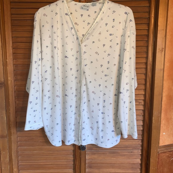 Field Gear ivory floral women’s pj lounge set XL - Picture 3 of 8